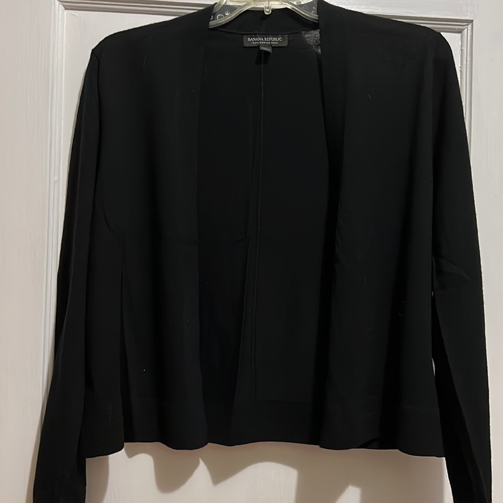 Gently used Banana Republic merino wool buttonless cardigan